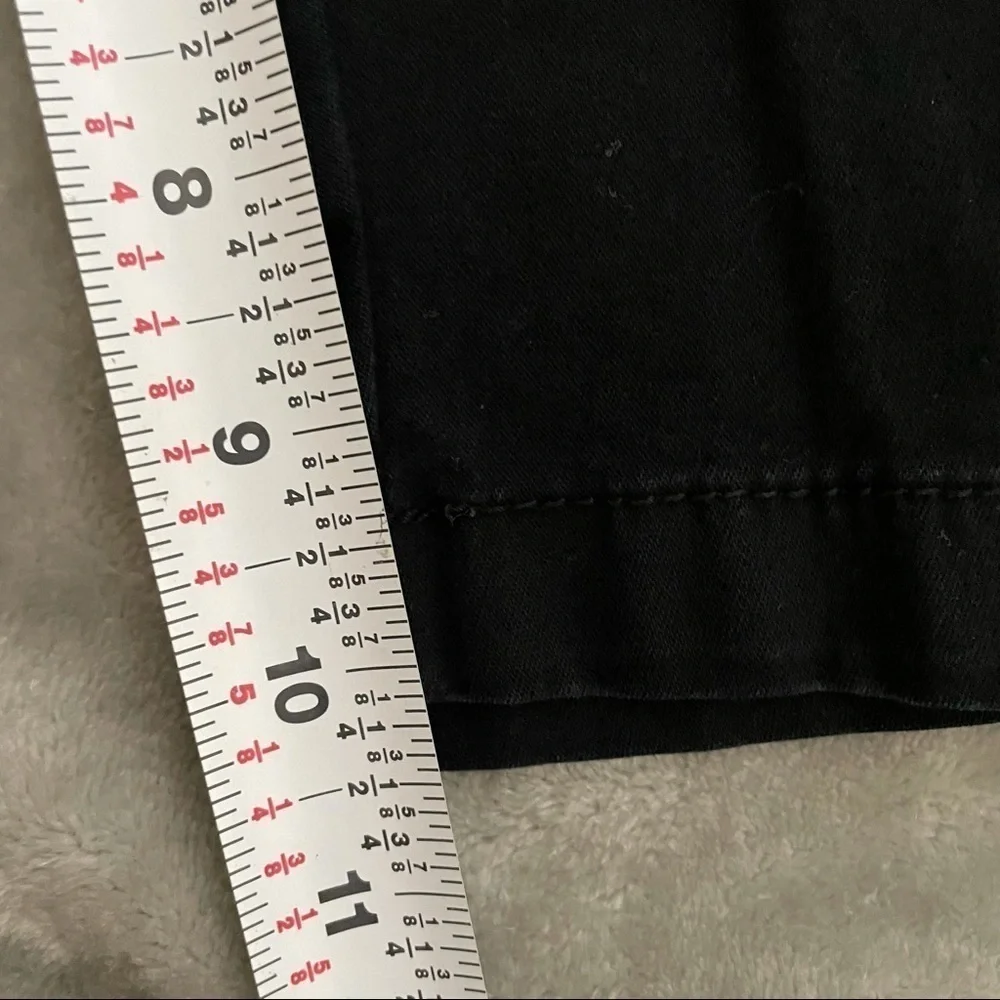 Arizona Jeans Husky Fit Black Flat Front School Shorts Boys Size 20